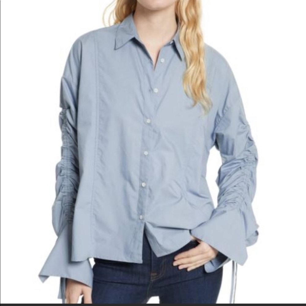 Free People Button Down Shirt